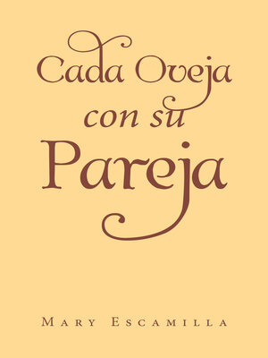 cover image of Cada Oveja con su Pareja